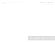 Tablet Screenshot of naidaragimova.com